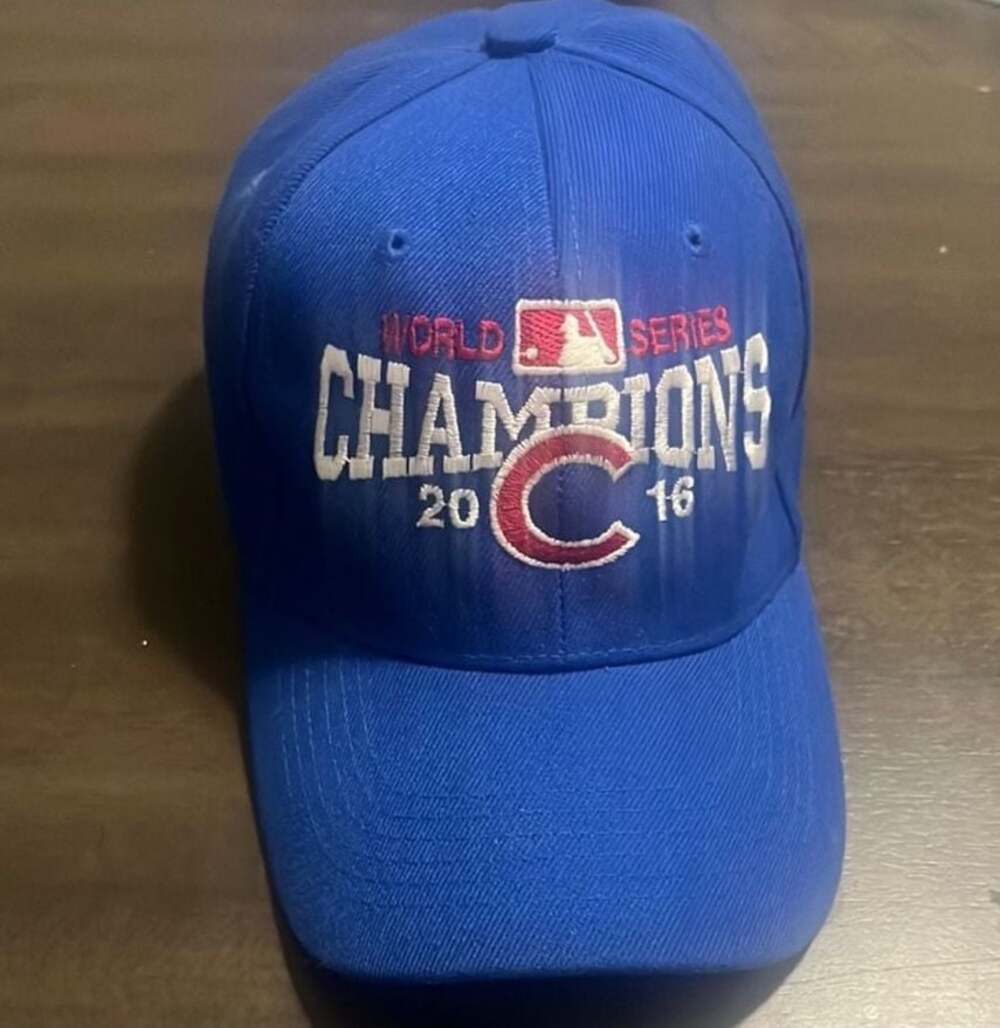 Chicago Cubs 2016 World Series Champions Blue Baseball Hat